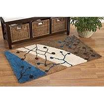 ROCKY&CHAO Knüpfkissen DIY-Set - 43x43cm Kissenbezug Mit Häkelnadel Für Anfänger