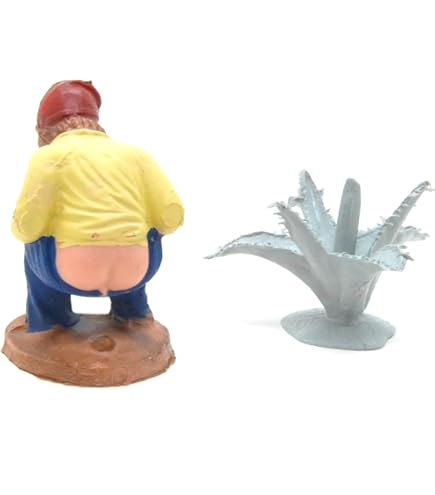Pastori in Resina 30 cm Donna con Brocca tra le Mani per Presepe
