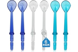 IIYL Tongue Scraper Attachment Replacement for Waterpik Water Flosser, Replacement Tips for Waterpik Water Flosser