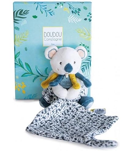 Doudou & Compagnie - Chaussons avec hochet Yoca le Koala