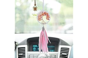 STAY GENT Arbre de la Vie Attrape Reve Voiture, Mini Attrape Reve pour Un Beau Petit Dreamcatcher pour Les Enfants Décoration du Salon et de la Chambre