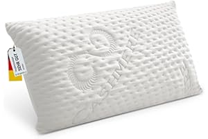 ‎FMP MATRATZENMANUFAKTUR FMP Matratzenmanufaktur Orthopädisches Nackenstützkissen viscoelastisches Kissen, Visco Kopfkissen, Kissen, Nackenkissen 8,5 cm hoch, weiß