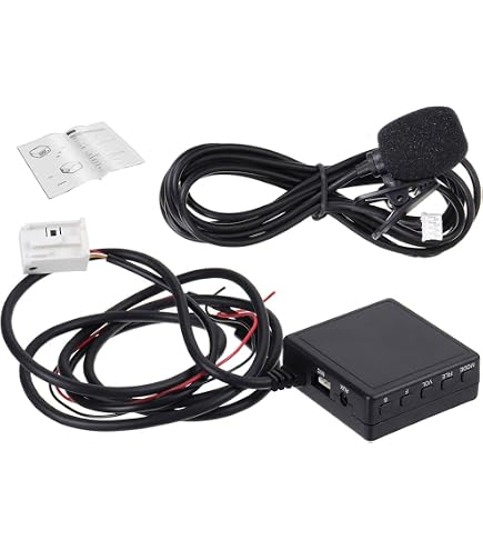 Car Bluetooth 5.0 K Aux In Cavo Audio Wireless Mic Adattatore Vivavoce Per BMW E60 E63 E64 E66 E81 E82 E70 E90 E91 E92 - 3