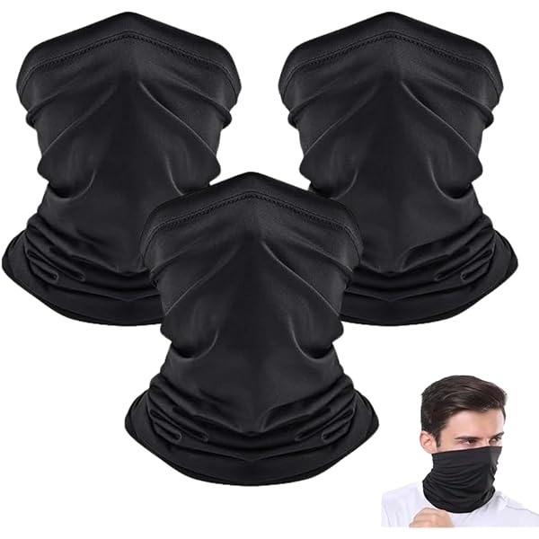 Set 3 Scaldacollo Uomo - Bandana Multifunzione Per Sport E Outdoor - Foto 5