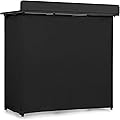 Vonyx DBF105 Pupitre DJ Compact Pliable - Table DJ Portable avec Housses Lycra et Housse de Transport - Stand DJ Mobile Stable pour Prestations