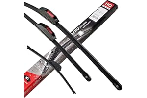 HQ AUTOMOTIVE Windscreen Wiper Blades 3pcs kit | Fits: KIA Ceed July.2018-onwards, Sports Wagon 2018-onwards, Pro Cee'd March.2019-onwards, Xceed 2019-onwards | model: AD61-621|HQ12T