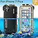 Produktbild Unterwasser Fall Underwater case For iPhone 7 Plus AIGUMI 40M Diving Case Tauchen Wasserdichte Telefon Tasche IPX8 wasserdichtes Gehäuse mit 32mm Gewinde(schwarz, IP7S)