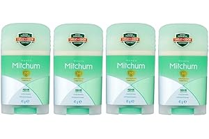 COMBLU Contrôle Avancé Mitchum Déodorant Anti-Transpirant Unperfumed Stick 41G (Lot de 4)