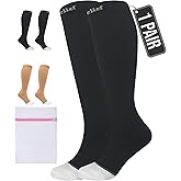 Leg Compression Socks Medi Duomed Soft (BS CCL 2) Compression Stockings Below Knee Open Toe Beige Large Orthopedic Compression Socks - View #6