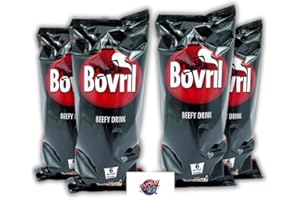WOW BUNDLES Bundle of 4 | Bovvril Beef Flavoured Instant In-Cup Drink (6 Pack per Box, 24 Drinks) – Rich & Savoury Beef Broth for Quick Enjoyment