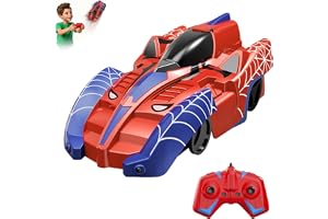 Wall Climbing Remote Control Car, 360° Rotating RC Stunt Car with Headlight, Rechargeable RC Cars Toys for 3 4 5 6 7 8-12 Year Old Boys Girls Kids
