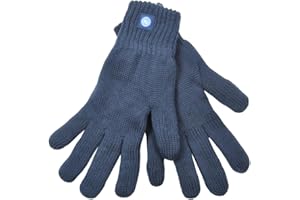 Guanto a maglia Junior interno in pile con logo NAPOLI in gomma. Linea Enzo Castellano SSC NAPOLI 121022