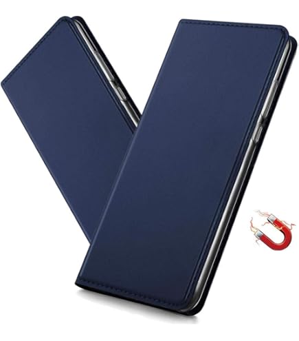 Sinyunron Cover Compatibile Con Honor View 10 Lite Custodia In Pelle PU,Flip Caso Fibbia Magnetica Cellulare Case A Libro,Elegante Portafoglio Stile Business,Rosso - Foto 2