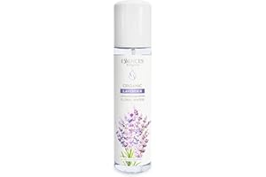 Essences Bulgaria Agua Floral de Lavanda Orgánica 250ml | Para pieles grasas | Tónico Facial Equilibrante | Calmante la Caspa | Excelente Para Después del Afeitado | Libre de Crueldad