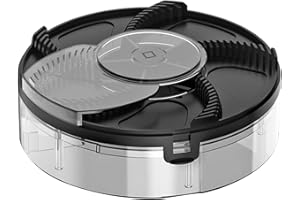 GÉNÉRIQUE Attrape Mouches Électrique Rotatif à 360°,Piège à Mouches Automatique d'intérieur,Fly Catcher,Destructeur d'insectes,Moucherolle Rechargeable par USB pour Maison, Cuisine, Restaurant,Bar (Noir)