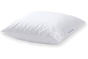 ‎NORDIC COAST COMPANY Nordic Coast Daunenkissen 40x40cm Couchkissen Sofakissen Kissenfüllung Kissen Inlet Federkissen Made in Germany Premium Daunen Kissen für Sofa, Bett, formstabil und stüztend als Kopfkissen