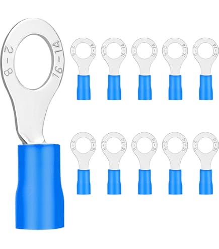 Ringkabelschuh F&uuml;r Bolzen M8 Und Kabelquerschnitt 16 Mm&sup2; In KFZ-Elektrik > Kabelschuhe &amp; Steckverbindunge