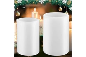 LZGS GO SWING BANDS 2 stampi per candele fai da te in silicone per decorazioni a colonna, per la produzione di sapone e campioni di fiori (2pcs)