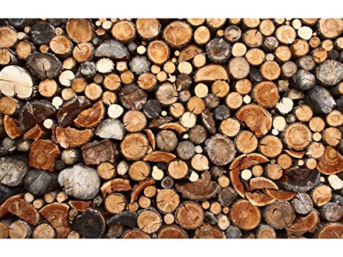 Fototapete Firewood – weitere Größen und Materialien wählbar – DEUTSCHE PROFI QUALITÄT von Trendwände - 2