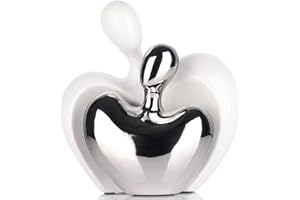 XMGZQ Centrotavola Moderno Design,Regali di Coppia Divertenti,Regalo Anniversario Matrimonio,Regalo Sposi Abbracci,Statua Decorativa da Interno,Decorazioni Matrimonio Tavoli,Regali Anniversario Genitori