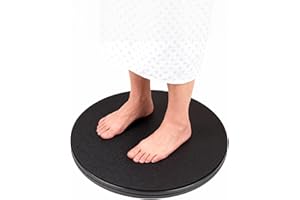 Natudeco Disque de Transfert de Rotation à 360 degrés Disque de Changement de Direction Multifonctionnel Dispositif Debout de mobilité Disque de Transfert de Patient de mobilité pour Personnes âgées