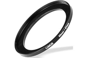 JIEYONGXIANG Lumos Step up Ring 55-67 - Metall Filteradapter matt schwarz - von Kamera Objektiv mit 55mm Filtergewinde auf 67mm Filter - Zubehör Adapter, 255067