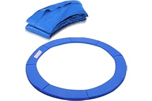 Herrselsam Housse de protection pour bord de trampoline de fitness, indéchirable, résistante aux rayons ultraviolets, tapis de sécurité, multicolore
