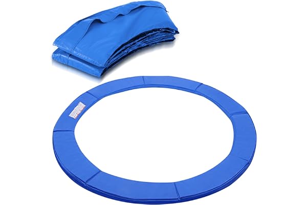 Herrselsam Housse de protection pour bord de trampoline de fitness, indéchirable, résistante aux rayons ultraviolets, tapis de sécurité, multicolore