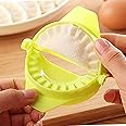 Three Secondz Gujiya Maker Device Easy Mould Dumpling Cutter Making Machine Kitchen Cooking Tool (Multicolour, Plastic) - 5 Cm