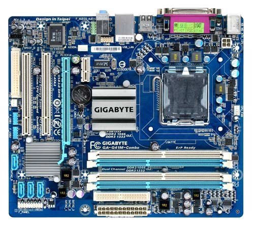 Preisvergleich Produktbild Gigabyte GA-G41M-COMBO Motherboard RAM 8GB Blau