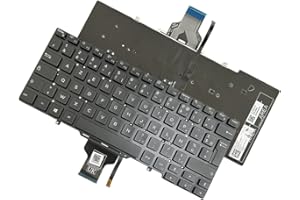 JINTAI FR Keyboard Layout Laptop (Backlit) for Dell Latitude 7400 3400 5400 7410 5401 5411 0vthgh
