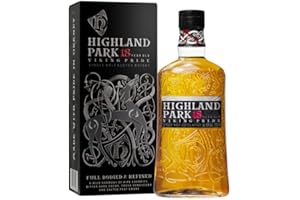 ‎HIGHLAND PARK Highland Park 18 Jahre | Viking Pride | Single Malt Scotch Whisky | intensiver Whisky, Lagerung in Ex-Sherry-Fässern, der Stolz der Wikinger | 43% Vol. | 700ml Einzelflasche