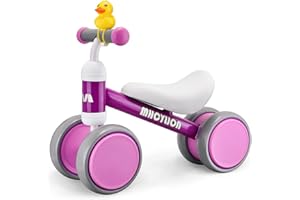 MHCYLION Bicicletta Senza Pedali per 1-2 Anni Baby Walkers regalo per ragazzi e ragazze Giocattoli Regali per Bambini Bicicletta Equilibrio Bambino