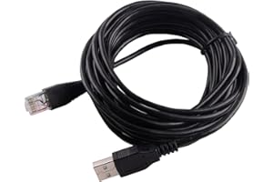 USANGREEN APC Cable USB to RJ50 Control Cable for Smart UPS 940-0127B, 940-0127C and 940-0127E APC Back-UPS CS BK350 BX1500 BX1300G (16)