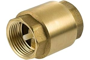 PSW TRADE SUPPLIERS LTD 1/2' Válvula antirretorno de latón dorado