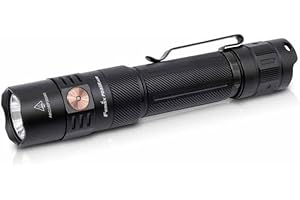 Fenix PD35R ACE Uppladdningsbar utomhus- och säkerhet | 2 000 lumen | 380 m | 720 timmar max | Valbara lägen profiler | Roterande laddningsportskydd