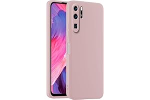HULLIN Funda de Silicona Colorida para Teléfono, Adecuada para Huawei P30 Pro / P30 Pro New Edition (6.47") - Polvo de Arena