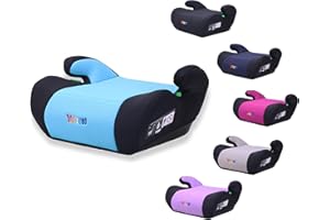 YALION Kindersitzerhöhung Sitzerhöhung Auto Kinder Kinderautositze Sitzerhöhungen- Kindersitz/Autositz für Kinder (Blue-A1)