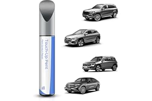 PARTS4EV 792/9792 Palladium Silber Metallic Ausbesserungsfarbe für Mercedes-Benz B/C/E/G/M/S/R/CL/GL/SL/SLK/CLS/GLK/GLE/GLS Series– Exakte Übereinstimmung – Ausbesserung von Kratzern und Abplatzungen