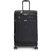 Kipling New Youri Spin M Medium Size Extendable Spinner, Vertical, Black Noir (Black)