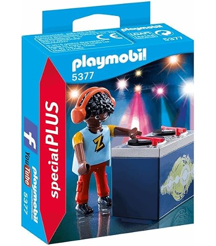 Playmobil 70882 DJ con mesa de mezclas
