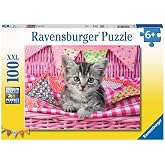 Ravensburger 129850 Cute Kitten Puzzle, 100 Pieces