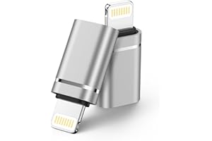 HAOANO USB C to Lightning Adapter,2Pack USBC Female to Lightning Male Adaptor,iPhone to Type C Adapter Support Fast Charging/Data Sync,Charging Cord Connector for iPhone 14/13/12/11/Pro Max,Not for Audio/OTG