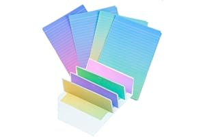 Corkwaw 48 Color Stationary Paper with Envelopes Set, Cute Colorful Series Stationery Set with Lined Letter Writing Paper With Clean Seal Sticker for Writing Poems Lyrics Wedding Invitations