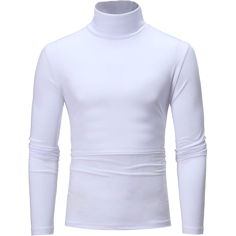 T-shirt Thermique Manches Longues TACVASEN Homme – Sweat Molleton Col Roulé, Chaud Et Respirant Pour Sport Et Plein Air - 4