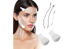 WOOXDYUK Taśma do podnoszenia twarzy, 60 sztuk natychmiastowych narzędzi do podnoszenia twarzy, podnoszenie Double Chin & Tighten Skin, najlepszy prezent dla kobiet