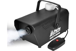 Party Sound & Light - Machine à fumée 400W PARTY-SM400 Ambiance Animation Dj Prestation Boite Nuit Discothèque