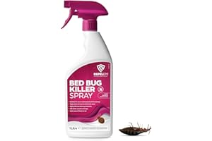 REPELEM Bed Bug Killer Spray - Large 1L Bed Bug Spray, Kills Bedbugs at All Life Stages, All in One Treatment for Use on Mattresses, Soft Furnishings & Around The Home