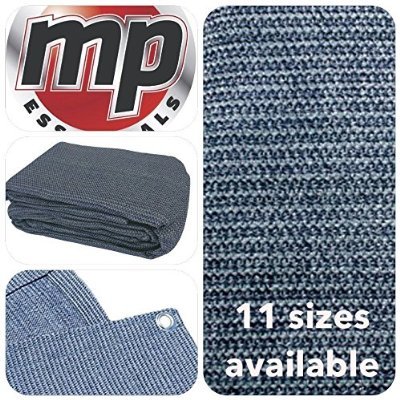 Tapis de sol MP Essentials respirant et tapis de sol tente plein air résistant aux intempéries. 2.5 x 3.5m bleu et gris