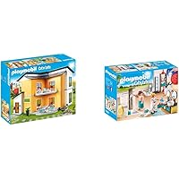 Playmobil 9266 - Modernes Wohnhaus & 9268 - Badezimmer